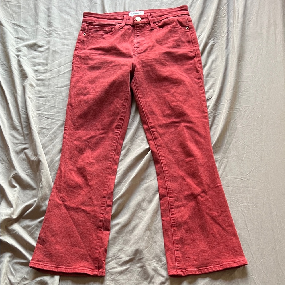 Frame Le Crop Mini Boot Jeans